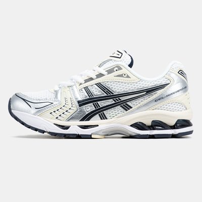 Чоловічі кросівки Asics Gel-Kayano 14 "White Midnight Silver" фото