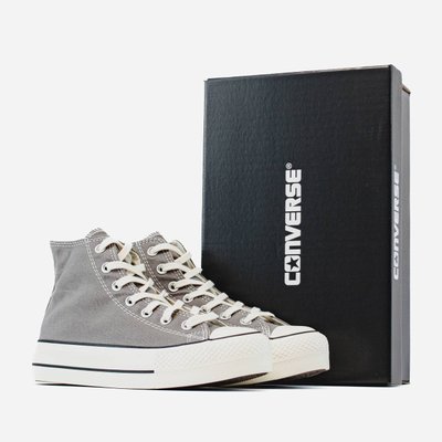 Жіночі кросівки Converse Hight x Chuck Taylor Platform Graphite фото