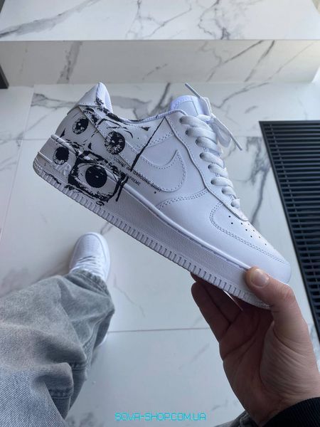 Мужские и женские кроссовки Nike Air Force 1 Low х Comme des Gar&ccedil;ons Supreme Premium фото