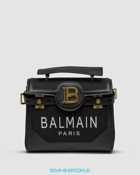 Женская сумка Balmain B-Buzz 23 Total Black Premium фото