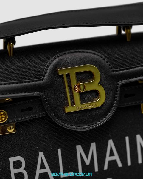 Жіноча сумка Balmain B-Buzz 23 Total Black Premium фото