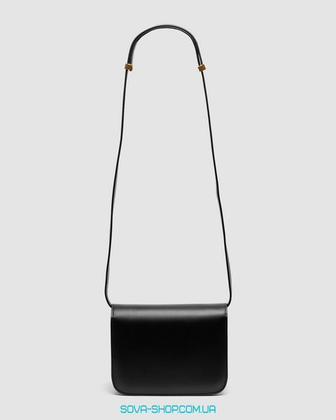 Жіноча сумка Celine Classic Box Medium Black/Gold Premium фото