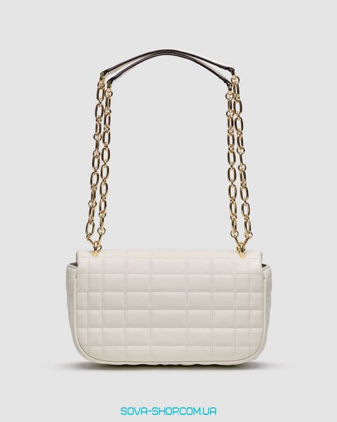 Жіноча сумка Michael Kors Tribeca Large Quilted Leather Shoulder Bag Cream Premium фото