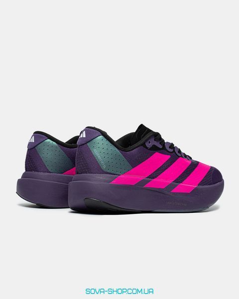 Женские кроссовки Adidas Adizero Evo SL Aurora Plum / Shock Pink фото