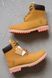 Зимові чоловічі та жіночі ботинки Timberland CLASSIC PREMIUM NUBUCK WATERPROOF Ginger (Original Box) re-128386 фото 2