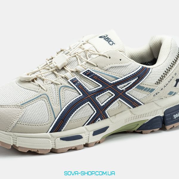 Чоловічі кросівки Asics Gel-Kahana 8 Gore-Tex Beige/Blue фото