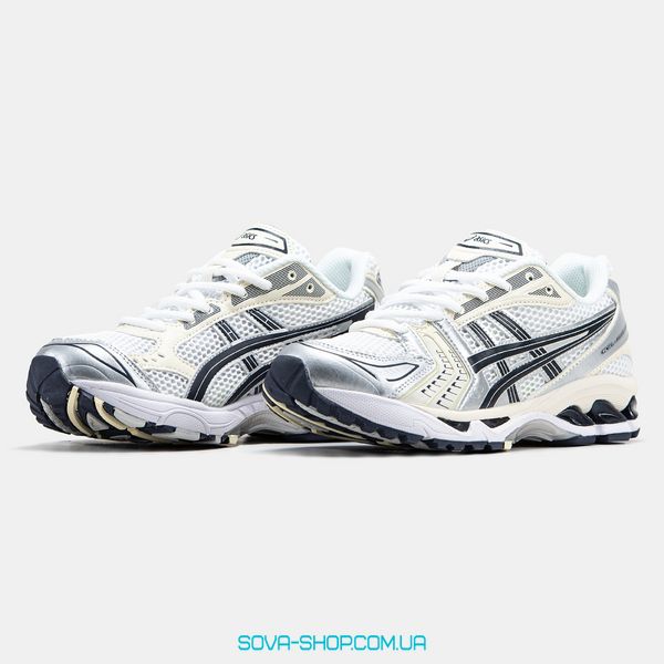 Мужские кроссовки Asics Gel-Kayano 14 "White Midnight Silver" фото