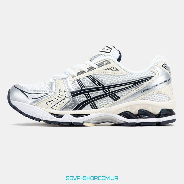 Мужские кроссовки Asics Gel-Kayano 14 "White Midnight Silver" фото