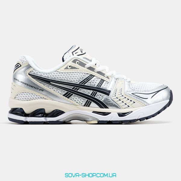 Чоловічі кросівки Asics Gel-Kayano 14 "White Midnight Silver" фото