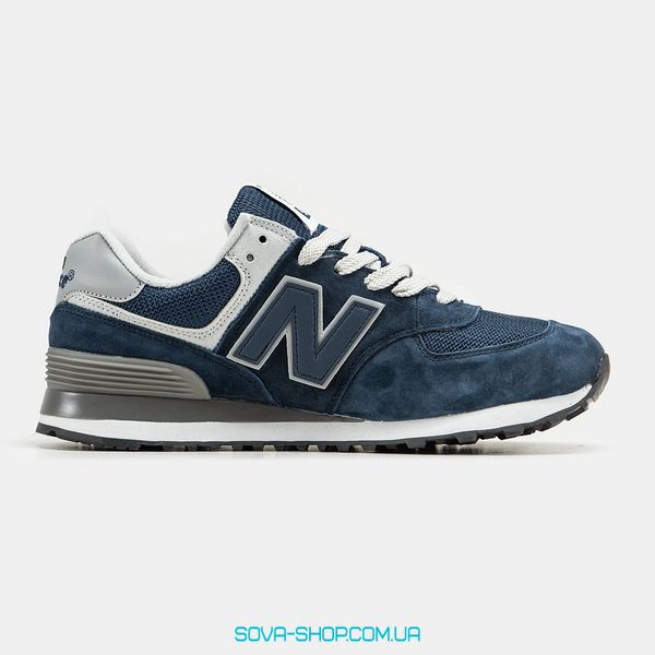 Мужские кроссовки New Balance 574 Blue Grey фото