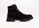 Зимові чоловічі та жіночі ботинки Timberland CLASSIC PREMIUM NUBUCK WATERPROOF Black (Original Box) re-12529 фото 2