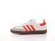 Жіночі кросівки Adidas Samba WHITE / RED re-10834 фото 1