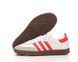 Жіночі кросівки Adidas Samba WHITE / RED re-10834 фото 3