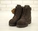 Зимові жіночі ботинки (Натуральне хутро) Timberland CLASSIC PREMIUM NUBUCK WATERPROOF ALL BROWN re-3752 фото 4