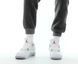Зимние мужские и женские кроссовки (мех) Nike Air Jordan 4 White/Grey re-8747 фото 7