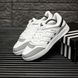 Чоловічі кросівки Adidas Drop Step White Black Grey re-8823 фото 5