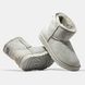 Жіночі зимові ботинки UGG Classic Mini Light Grey Premium re-9588 фото 7