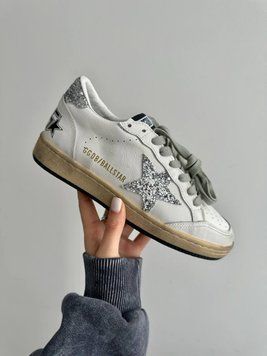 Женские кроссовки GG BALLSTAR SILVER фото