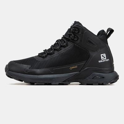 Чоловічі кросівки Salomon Cross Hike FUR❄ Black фото