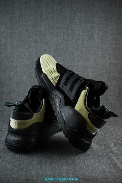 Мужские кроссовки ADIDAS EQT 91/18 PACKER CORE BLACK/ SUB GREEN/ BLACAR Мужские кроссовки ADIDAS фото