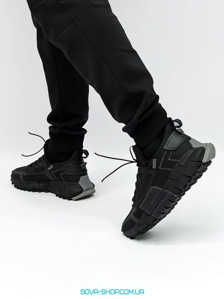 Чоловічі кросівки Reebok Zig Kinetica Fit All Black фото