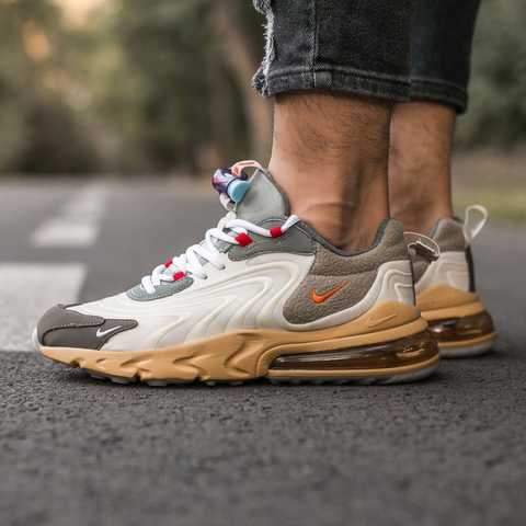 Travis Scott X Nike Air Max 270 React Nike Beige