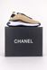 Кроссовки женские Chanel Sneakers Beige Black re-5188 фото 9