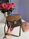Жіноча сумка Louis Vuitton Pochette Metis Shoulder Bag Brown Leather Monogram Reverse Coated Premium re-10882 фото 4
