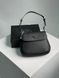 Женская сумка Prada Cleo Brushed Leather Mini Bag Black Premium re-10735 фото 8
