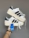 Жіночі кросівки Adidas Superstar Bonega White/Black re-9667 фото 8