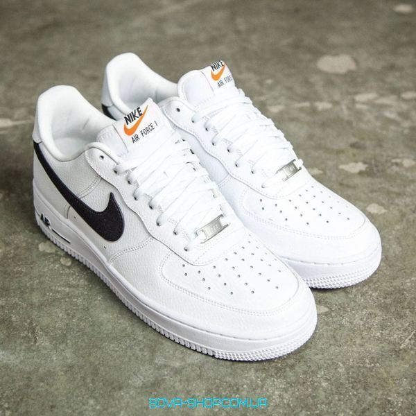 Мужские кроссовки Air Force 1 Low "White/Black" Nike фото
