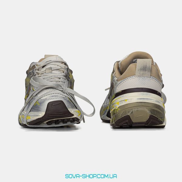 Жіночі кросівки Nike V2K Runtekk Custom Silver Beige Yellow фото
