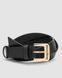 Ремень Miu Miu Nappa Leather Belt Black Premium re-128218 фото 4