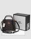 Жіноча сумка Coach Andrea Carryall In Signature Canvas Brown Black Premium re-12213 фото 1