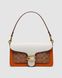 Женская сумка Coach Tabby White/Ginger Shoulder Bag 26 In Signature Canvas Premium re-11569 фото 2