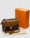 Жіноча сумка Louis Vuitton Pochette Metis Shoulder Bag Brown Leather Monogram Reverse Coated Premium re-10882 фото 1