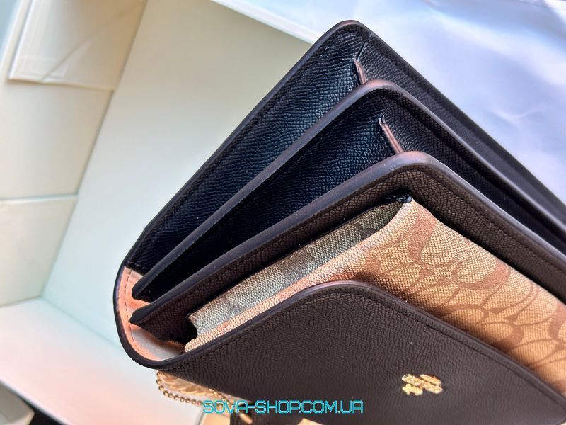 Жіноча сумка Coach Mini Klare Crossbody in Signature Canvas in Purse Premium фото