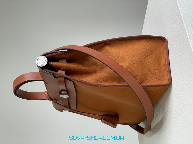 Жіноча сумка Hermes Herbag Zip 31 Bag Ginger Premium фото