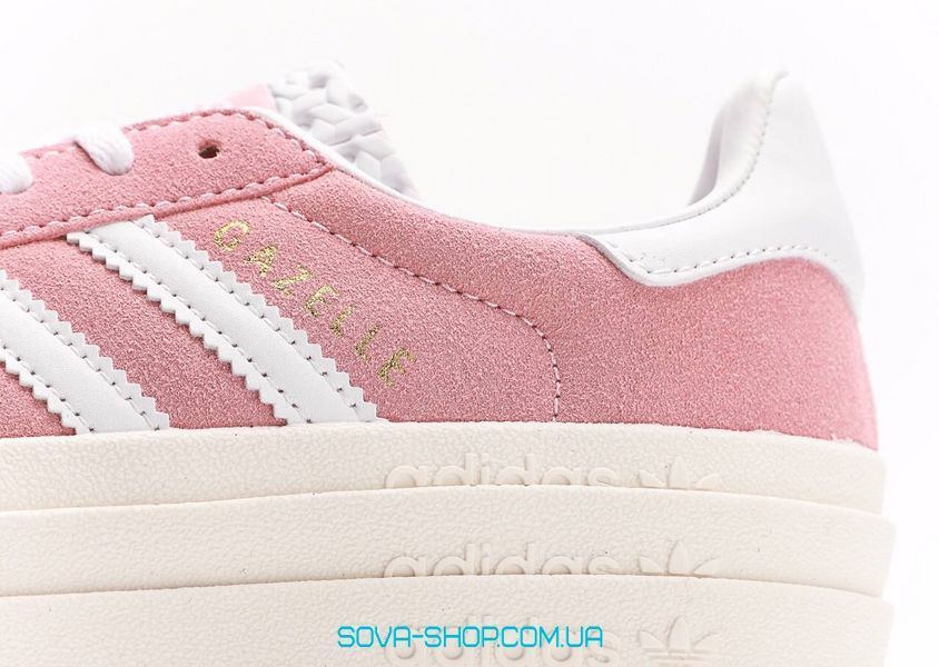 Женские кроссовки Adidas Gazelle Bold Shoes Pink фото