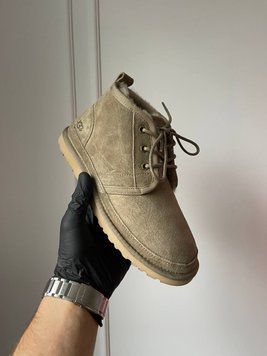 Жіночі зимові ботинки UGG Neumel Khaki PREMIUM фото