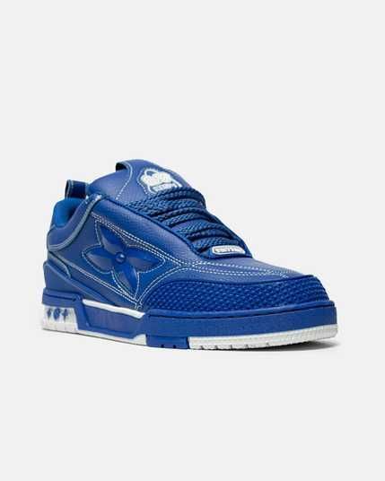Мужские кроссовки Louis Vuitton Skate Sneakers 1854 Blue (Original