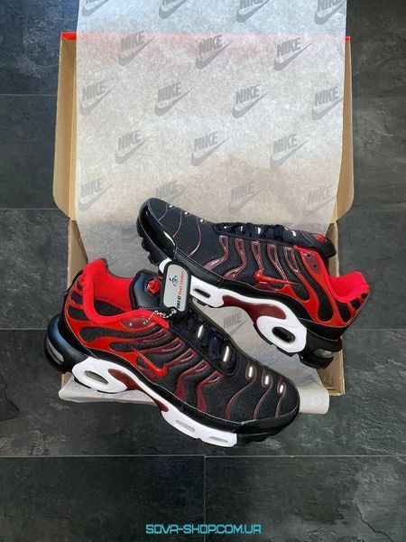 Чоловічі кросівки Nike Air Max Plus Tn Black Red фото