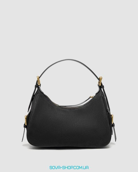 Жіноча сумка Pinko Suede Cargo Shoulder Bag Black/Gold Premium фото
