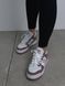 Жіночі кросівки Adidas Forum Bold White Bordo re-8897 фото 4