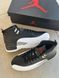 Чоловічі баскетбольні кросівки Jordan Air Retro 12 'Black White' Nike re-1278661 фото 6