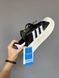 Жіночі кросівки Adidas Superstar Bonega Black/White re-9666 фото 8