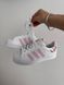 Женские кроссовки Adidas Superstar White Pink KNOTTED ROPE re-10945 фото 7