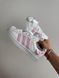 Женские кроссовки Adidas Superstar White Pink KNOTTED ROPE re-10945 фото 9