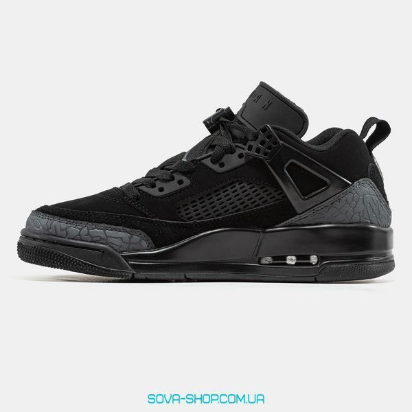 Чоловічі баскетбольні кросівки Nike Air Jordan Spizike Low Black Cat PREMIUM фото
