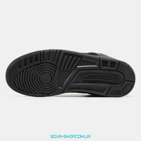 Чоловічі баскетбольні кросівки Nike Air Jordan Spizike Low Black Cat PREMIUM фото